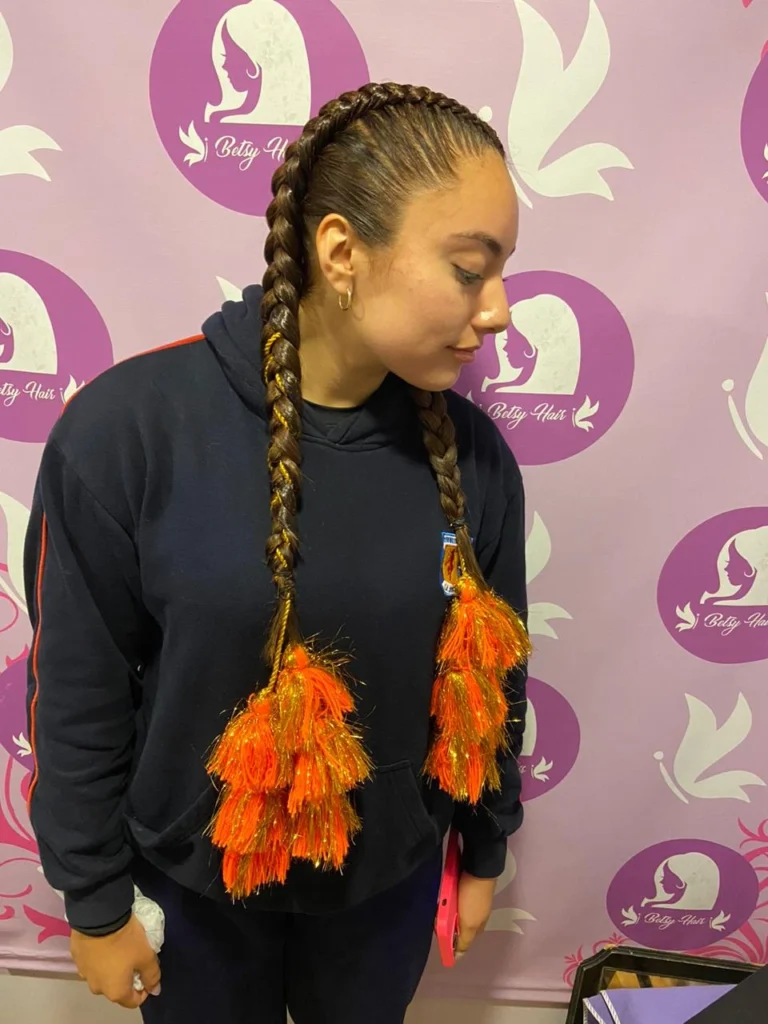 trenzas boxeadoras con extensión