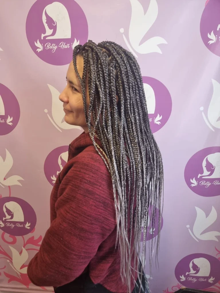 trenzas francesas con extensiones
